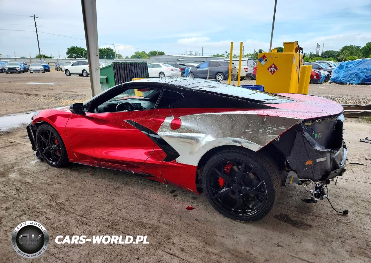 2021 Chevrolet Corvette Stingray 1Lt VIN:1G1YA2D41M5125762 - 2