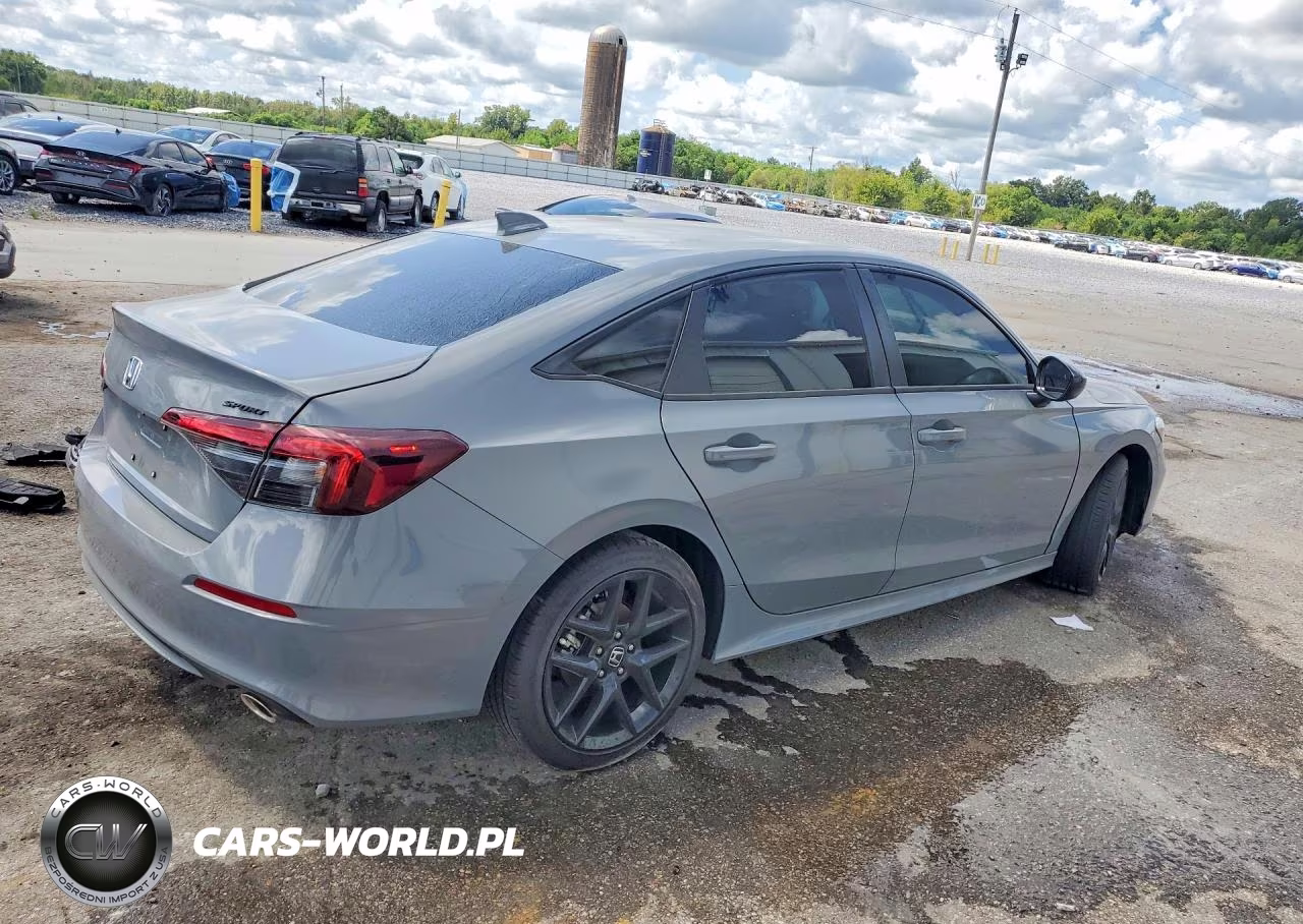 2026 Honda Civic Sport VIN:2HGFE2F55TH586206 - 3