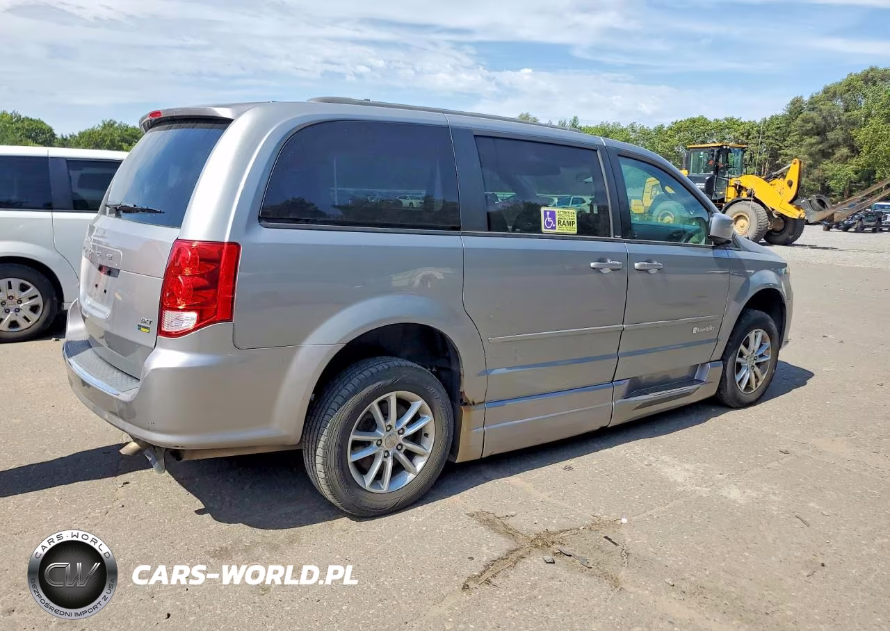 2014 Dodge Grand Caravan Sxt VIN:2C4RDGCG4ER296635 - 3