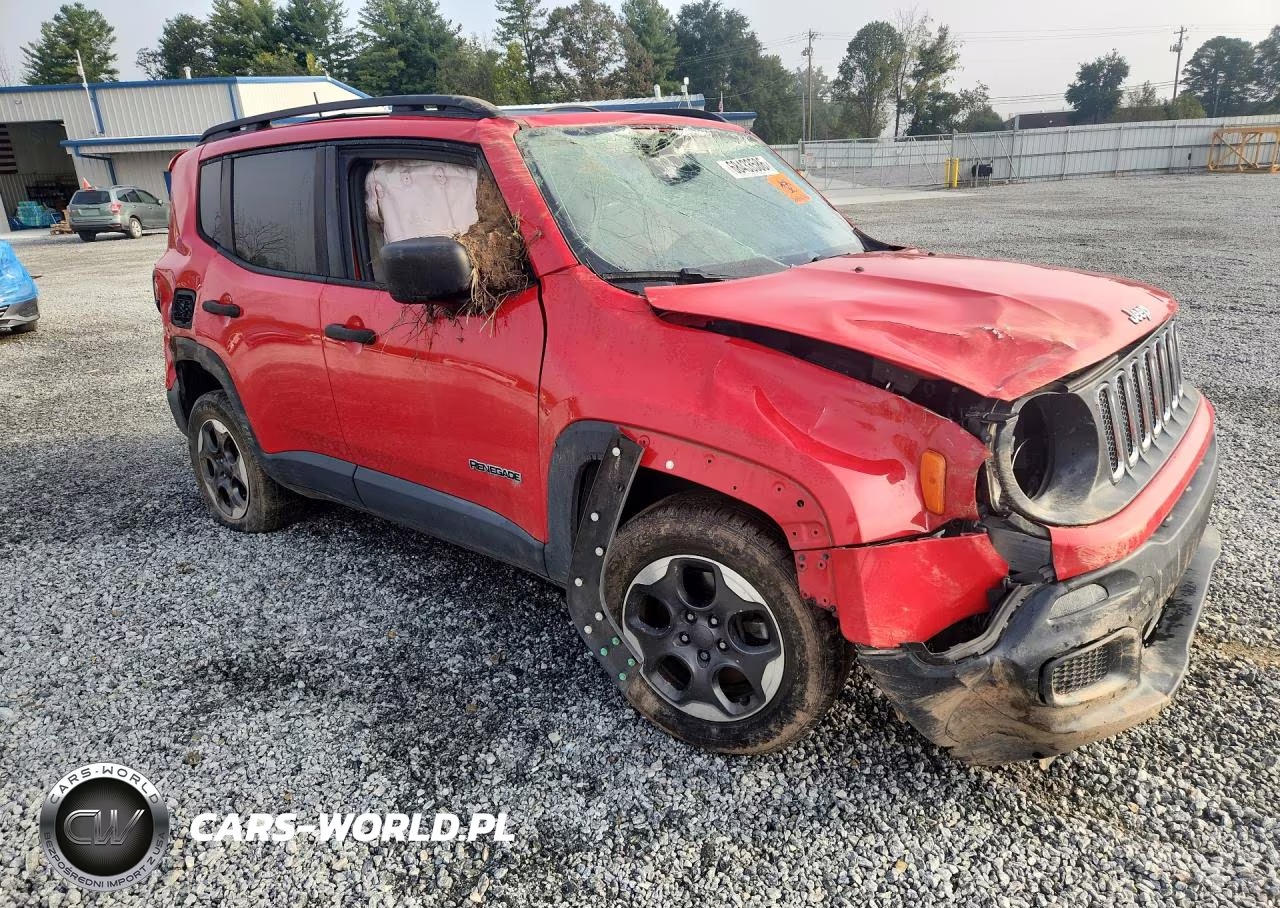 2017 Jeep Renegade Sport VIN:ZACCJBAB5HPF79644 - 4