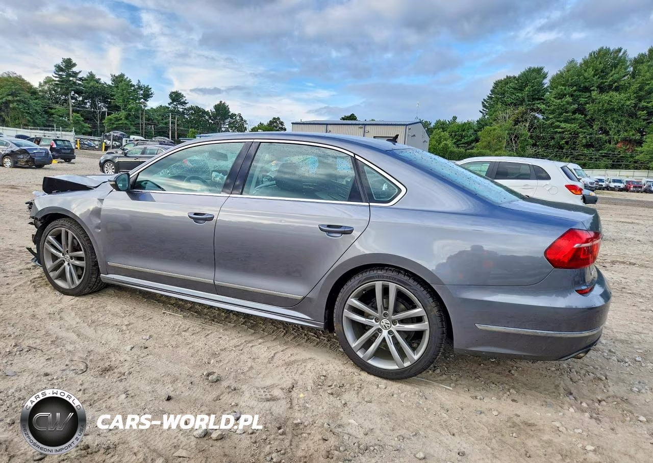 2016 Volkswagen Passat S VIN:1VWAT7A37GC036125 - 2