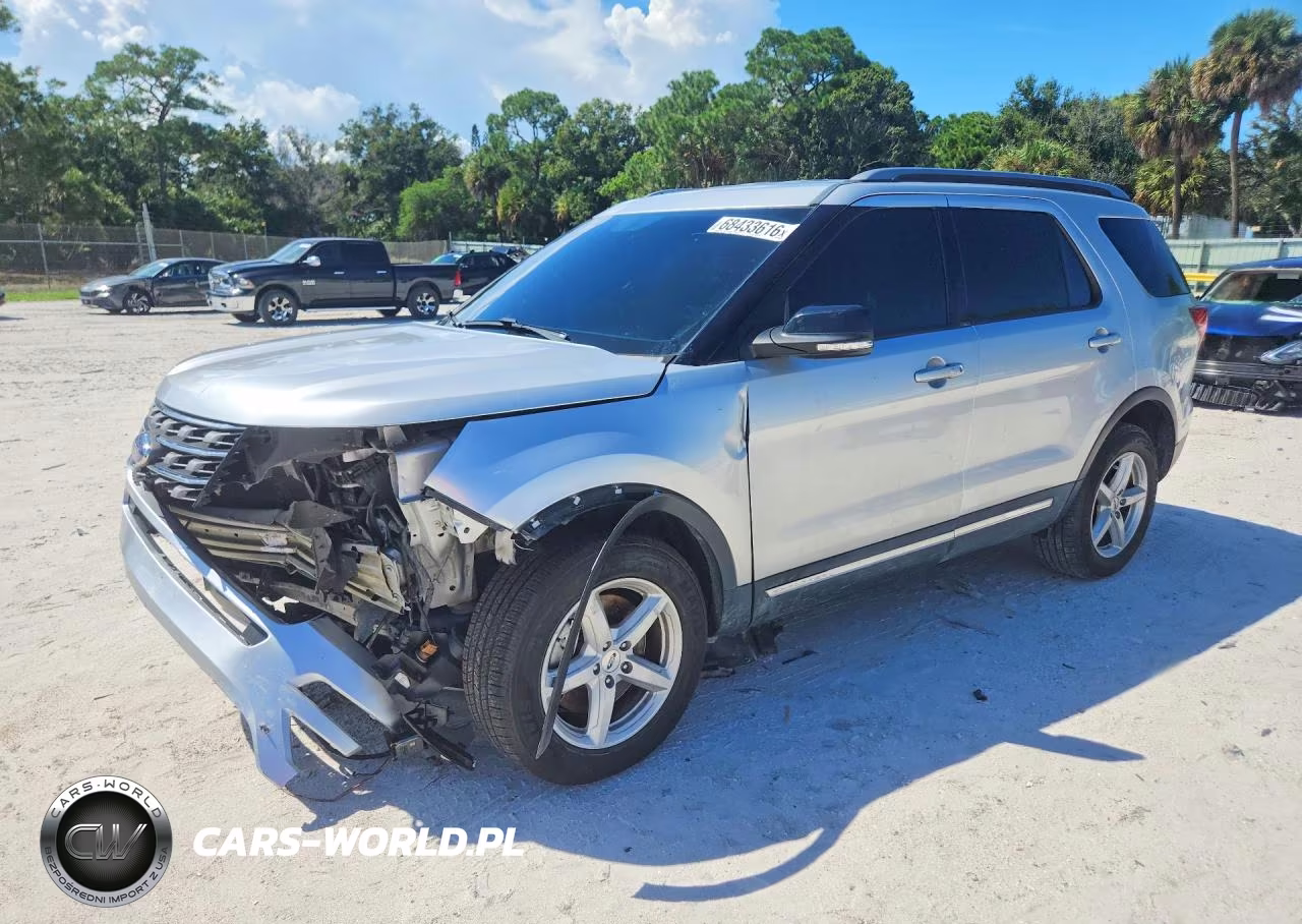 2017 Ford Explorer Xlt VIN:1FM5K8D8XHGB88197 - 1