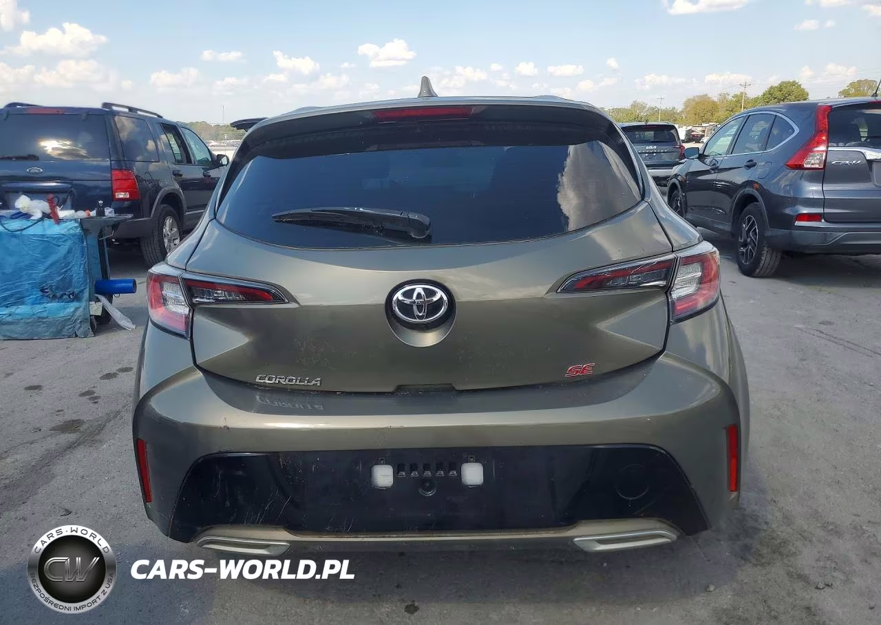 2019 Toyota Corolla Hatchback Se VIN:JTNK4RBE5K3045202 - 6