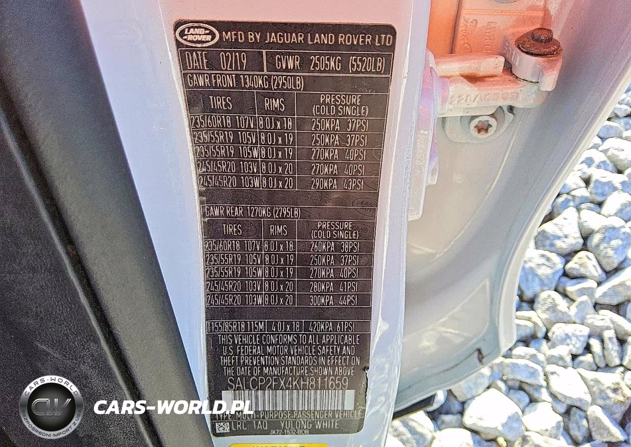 2019 Land Rover Discovery Sport Se VIN:SALCP2FX4KH811659 - 13
