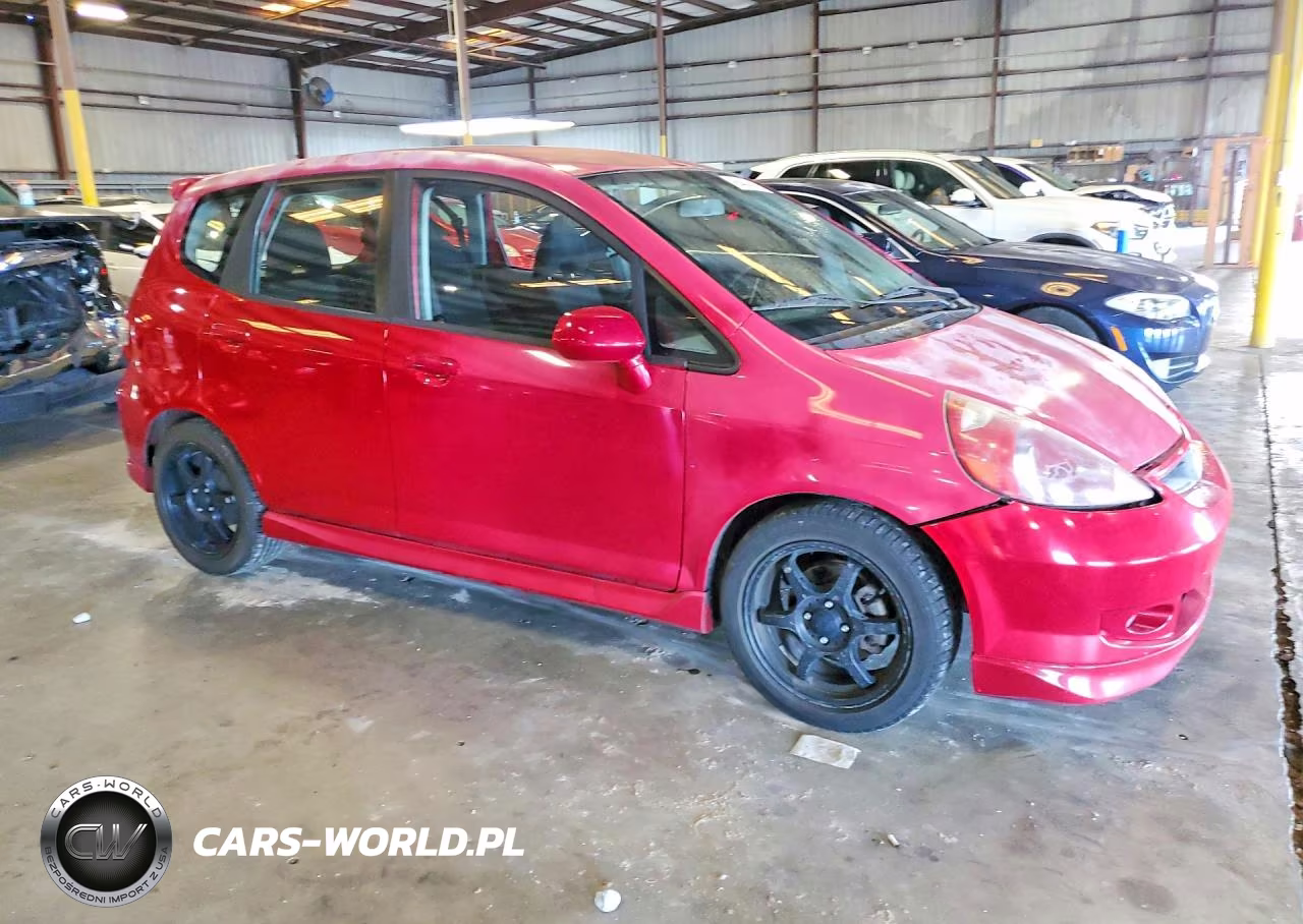 2007 Honda Fit S VIN:JHMGD38697S051376 - 4