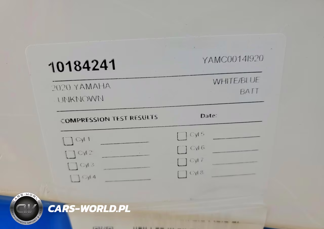 2020 Yamaha Speed Boat VIN:YAMC00141920 - 10