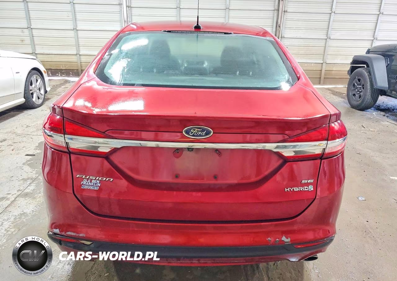 2018 Ford Fusion Se Hybrid VIN:3FA6P0LU3JR141382 - 6