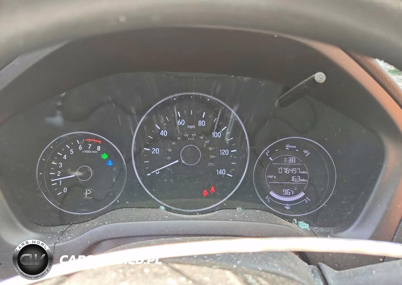 2021 Honda Hr-V Lx VIN:3CZRU6H31MM746841 - 9