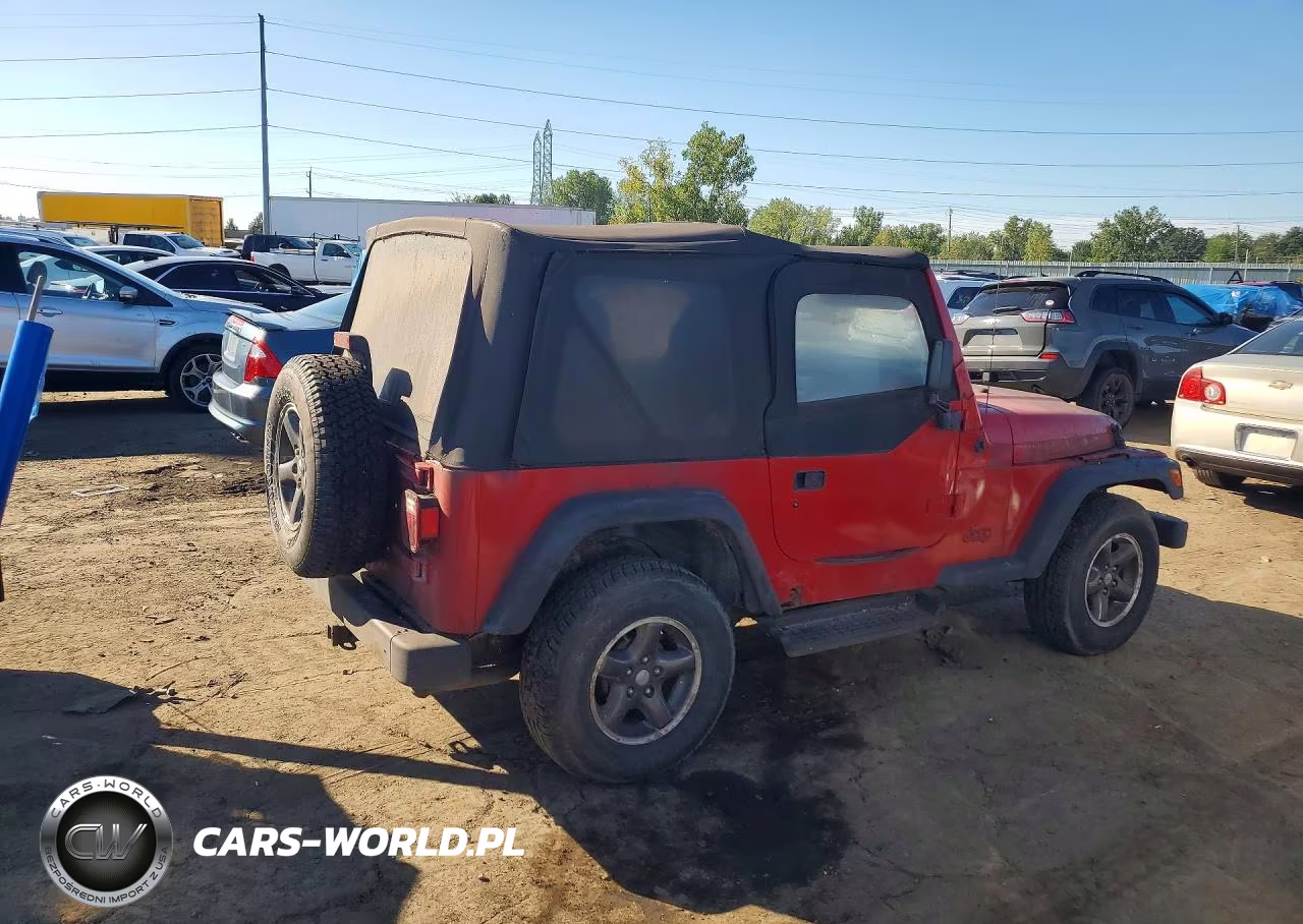 1998 Jeep Wrangler - Tj Sport VIN:1J4FY19S1WP780842 - 3
