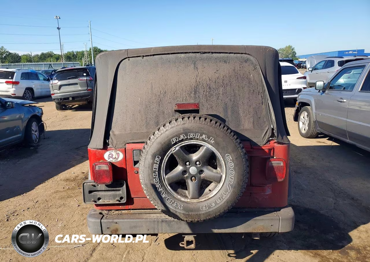 1998 Jeep Wrangler - Tj Sport VIN:1J4FY19S1WP780842 - 6