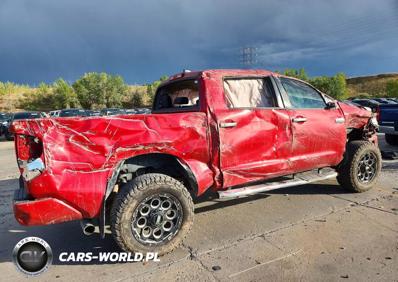 2020 Toyota Tundra Platinum VIN:5TFAY5F16LX952300 - 3