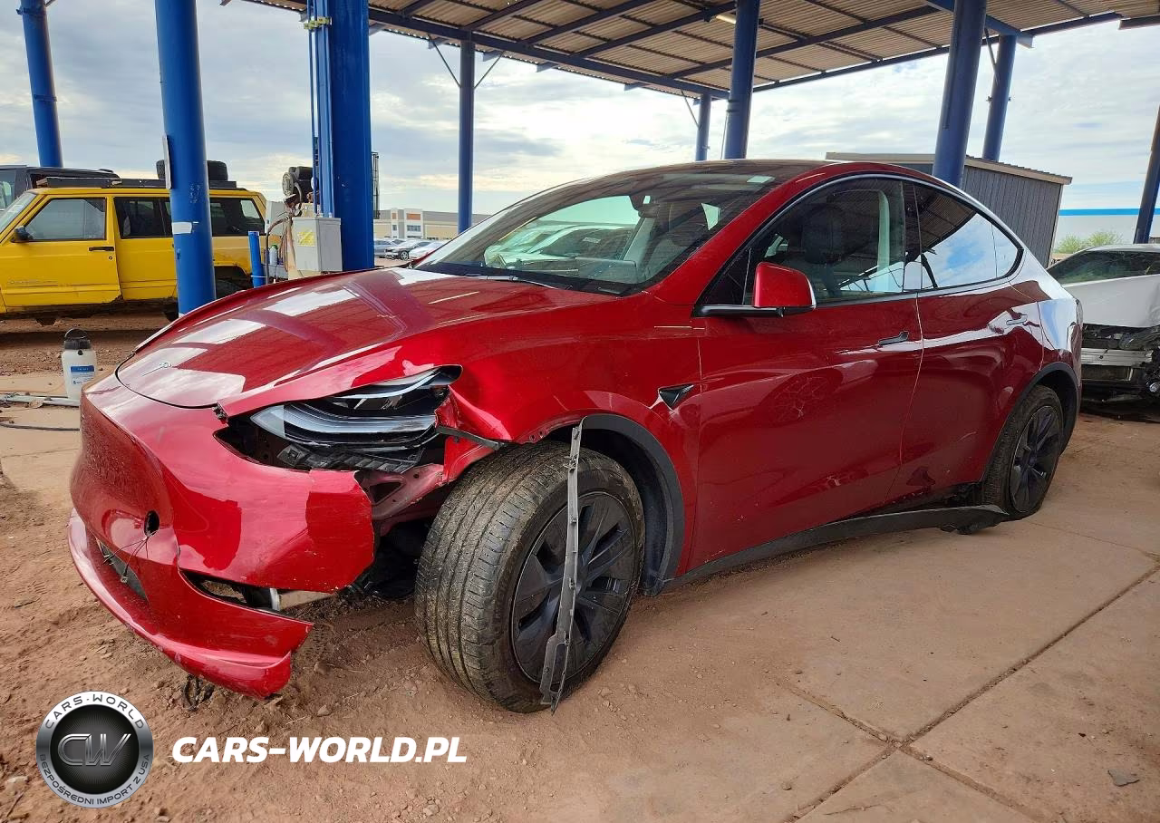 2024 Tesla Model Y VIN:7SAYGDED9RF192392 - 1