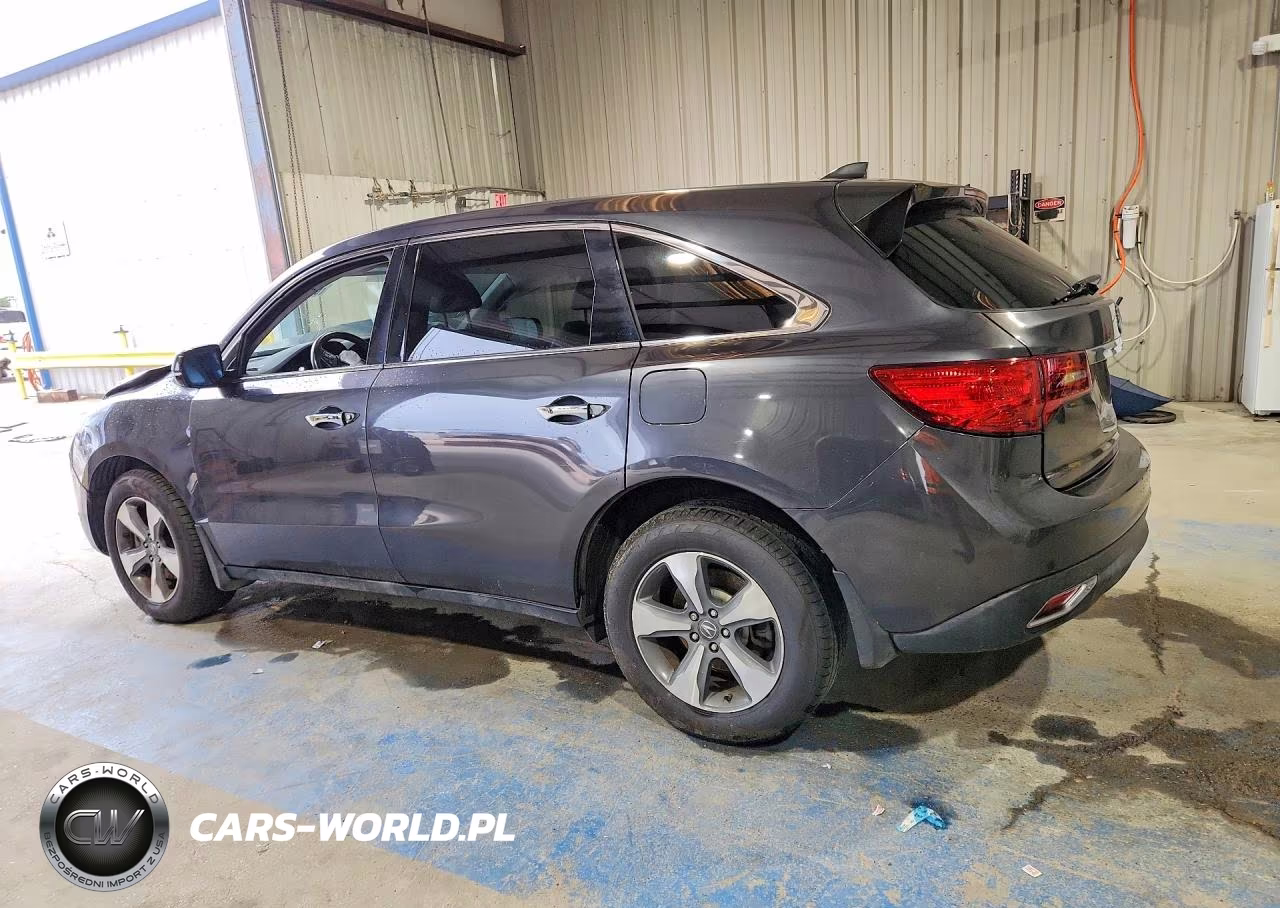 2016 Acura Mdx VIN:5FRYD3H2XGB016781 - 2