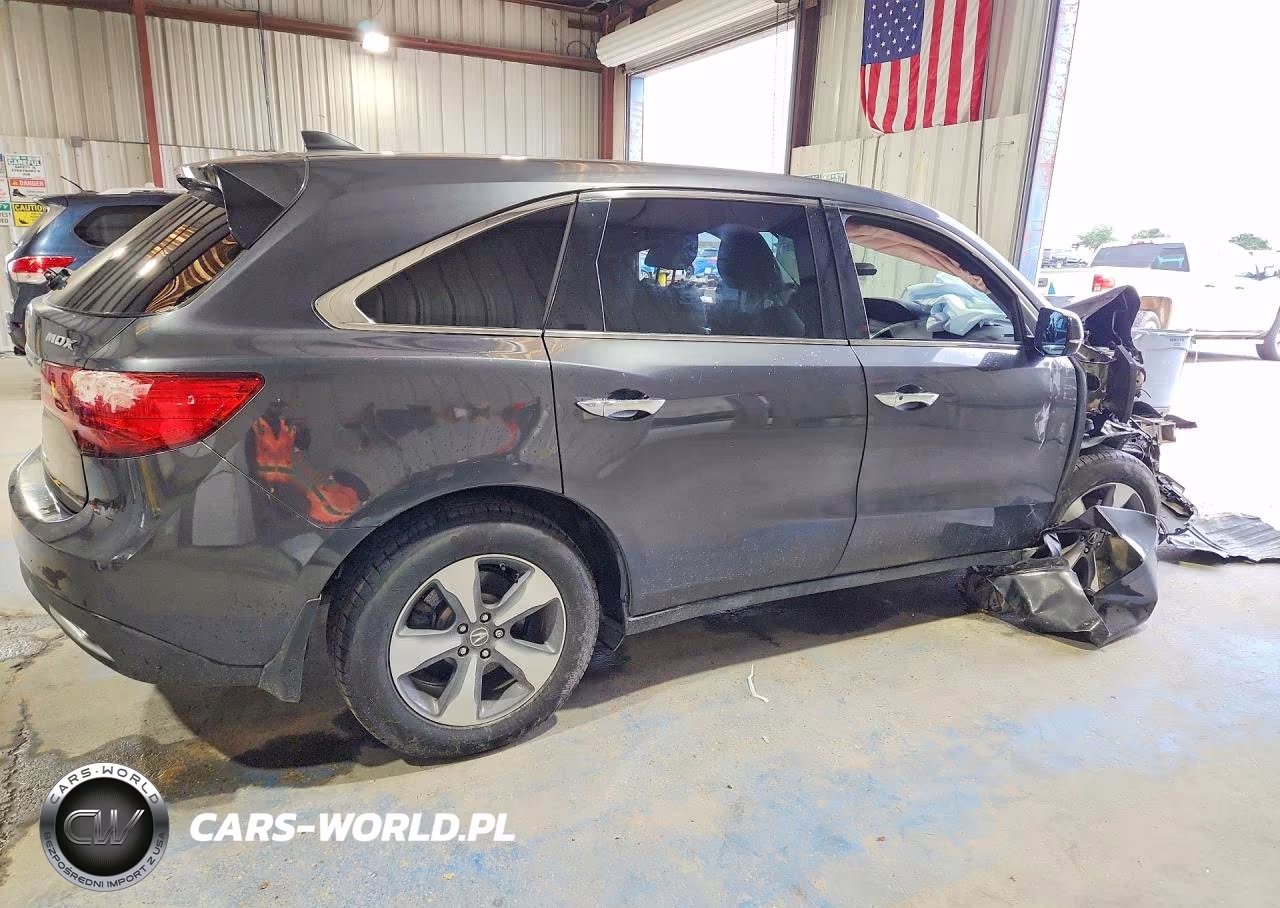 2016 Acura Mdx VIN:5FRYD3H2XGB016781 - 3