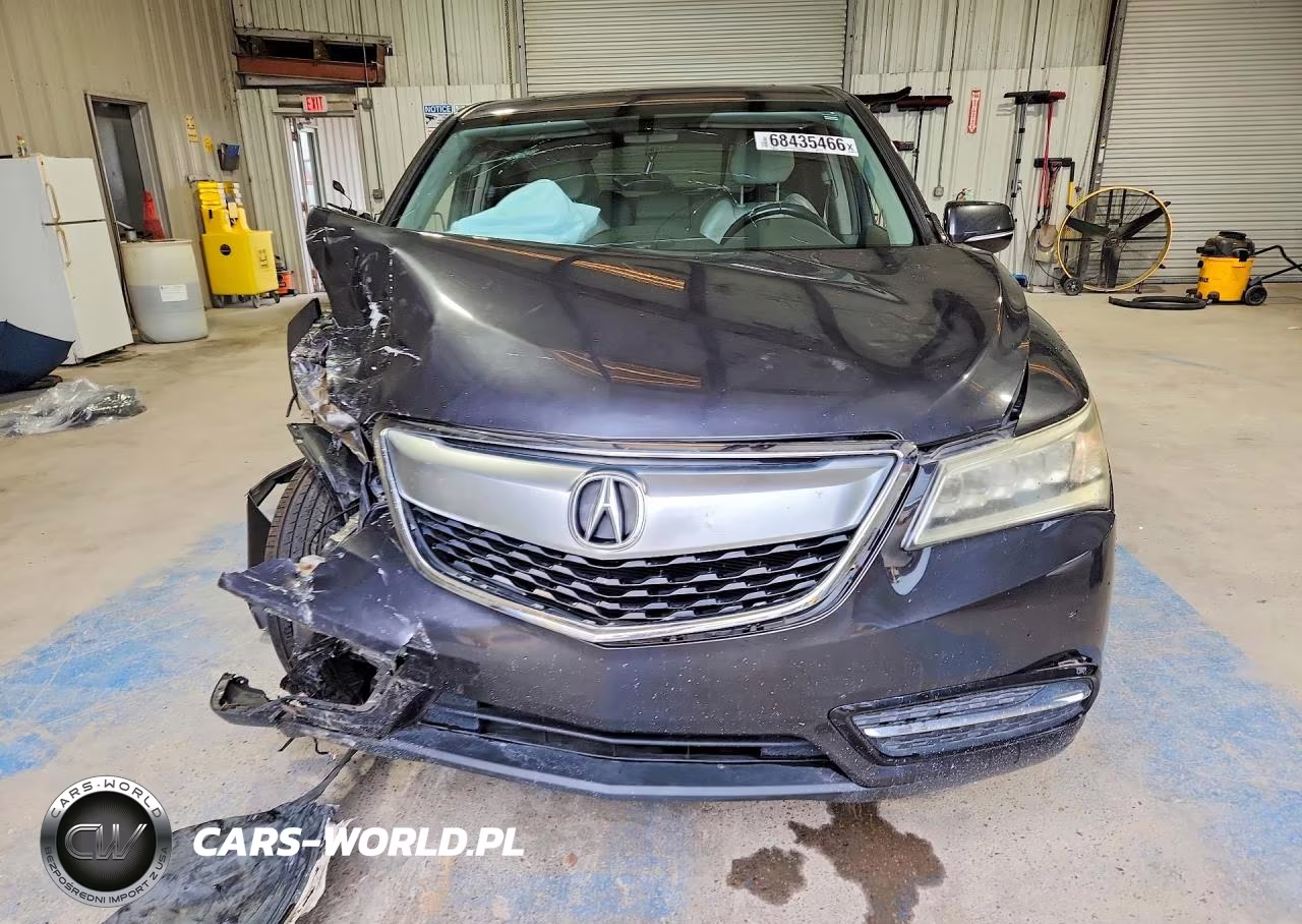 2016 Acura Mdx VIN:5FRYD3H2XGB016781 - 5