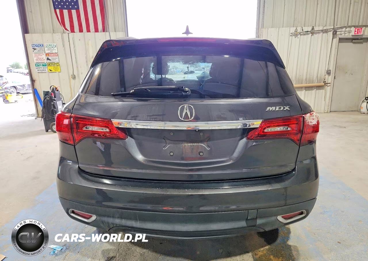 2016 Acura Mdx VIN:5FRYD3H2XGB016781 - 6