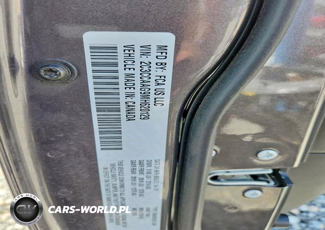 2021 Chrysler 300 Touring VIN:2C3CCAAG9MH620129 - 12