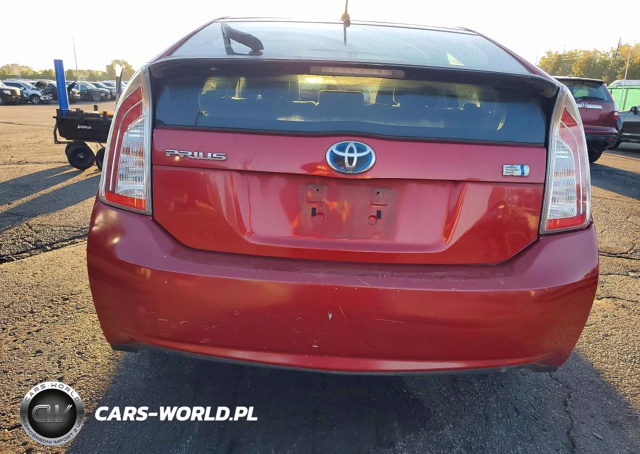 2012 Toyota Prius Two VIN:JTDKN3DU2C1543616 - 6
