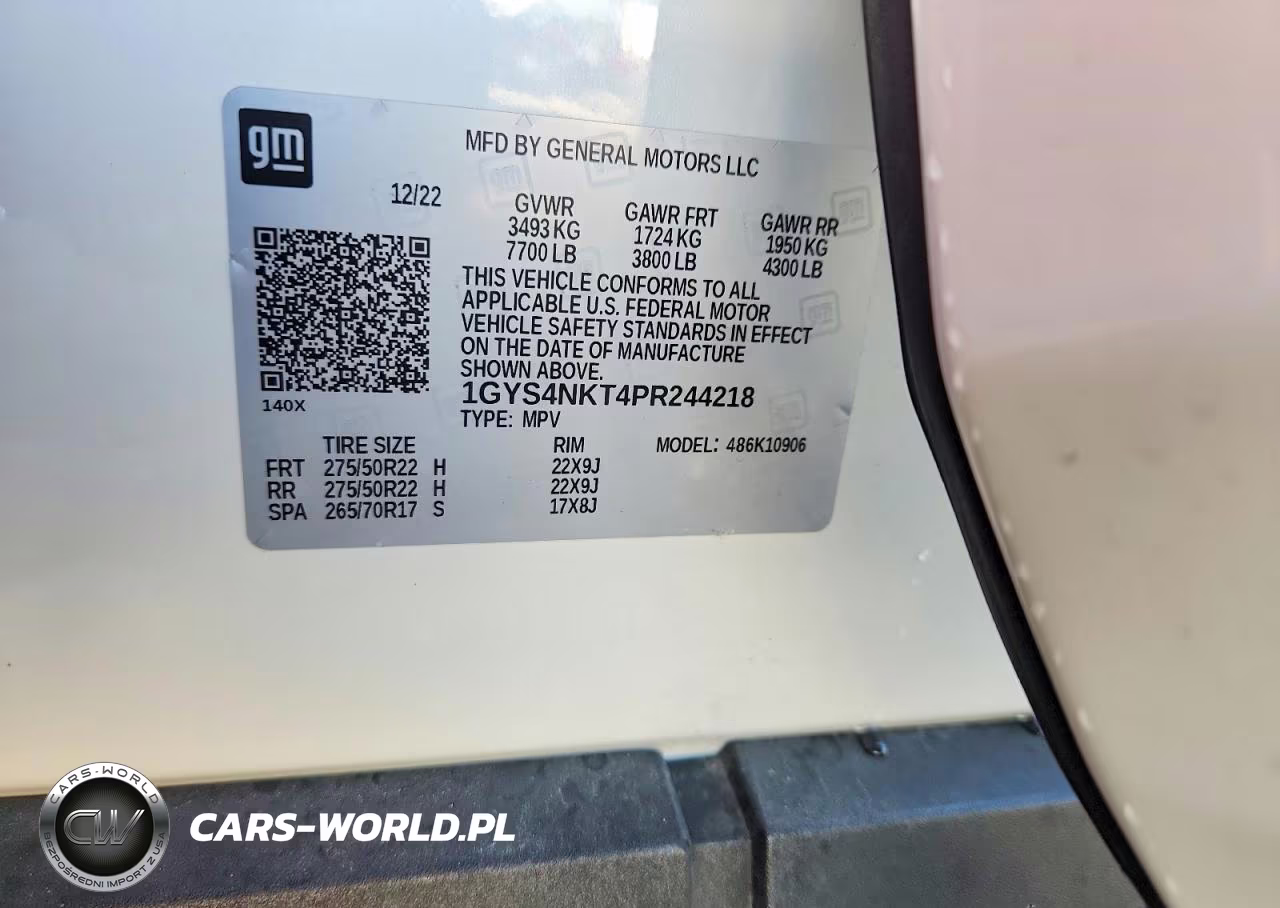 2023 Cadillac Escalade Esv Sport VIN:1GYS4NKT4PR244218 - 13