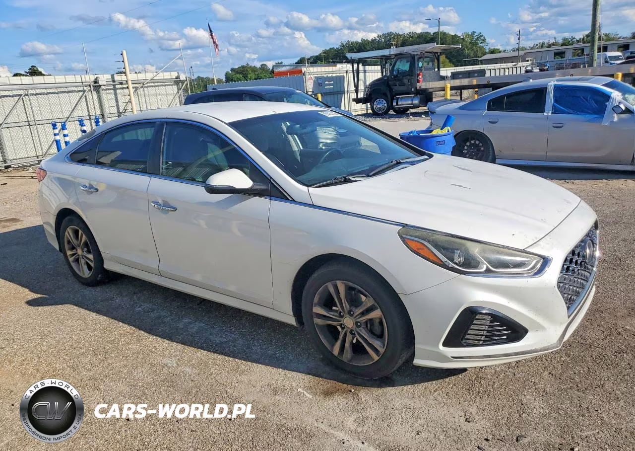 2019 Hyundai Sonata Sel VIN:5NPE34AF7KH787431 - 4