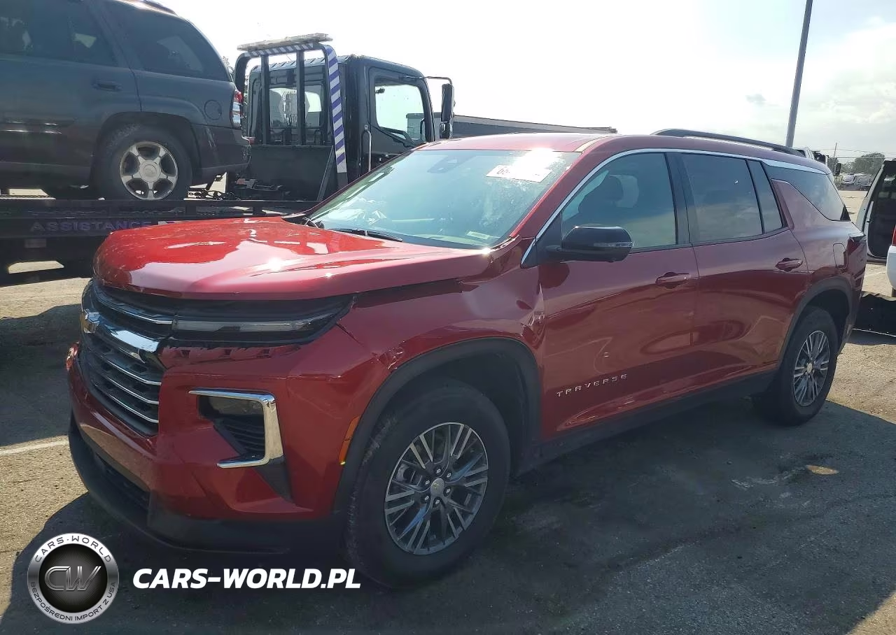 2026 Chevrolet Traverse Lt VIN:1GNERGKSXTJ123619 - 1