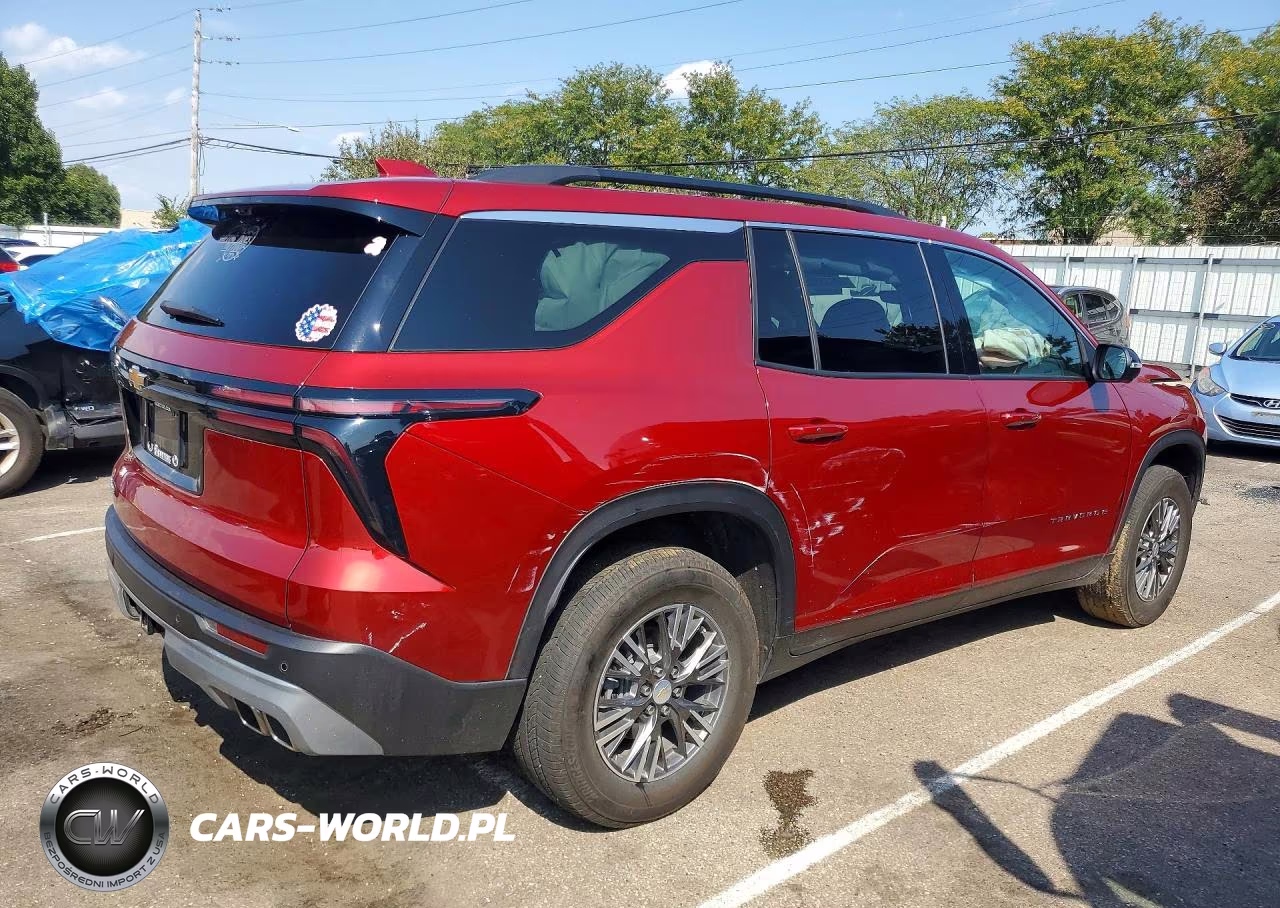 2026 Chevrolet Traverse Lt VIN:1GNERGKSXTJ123619 - 3