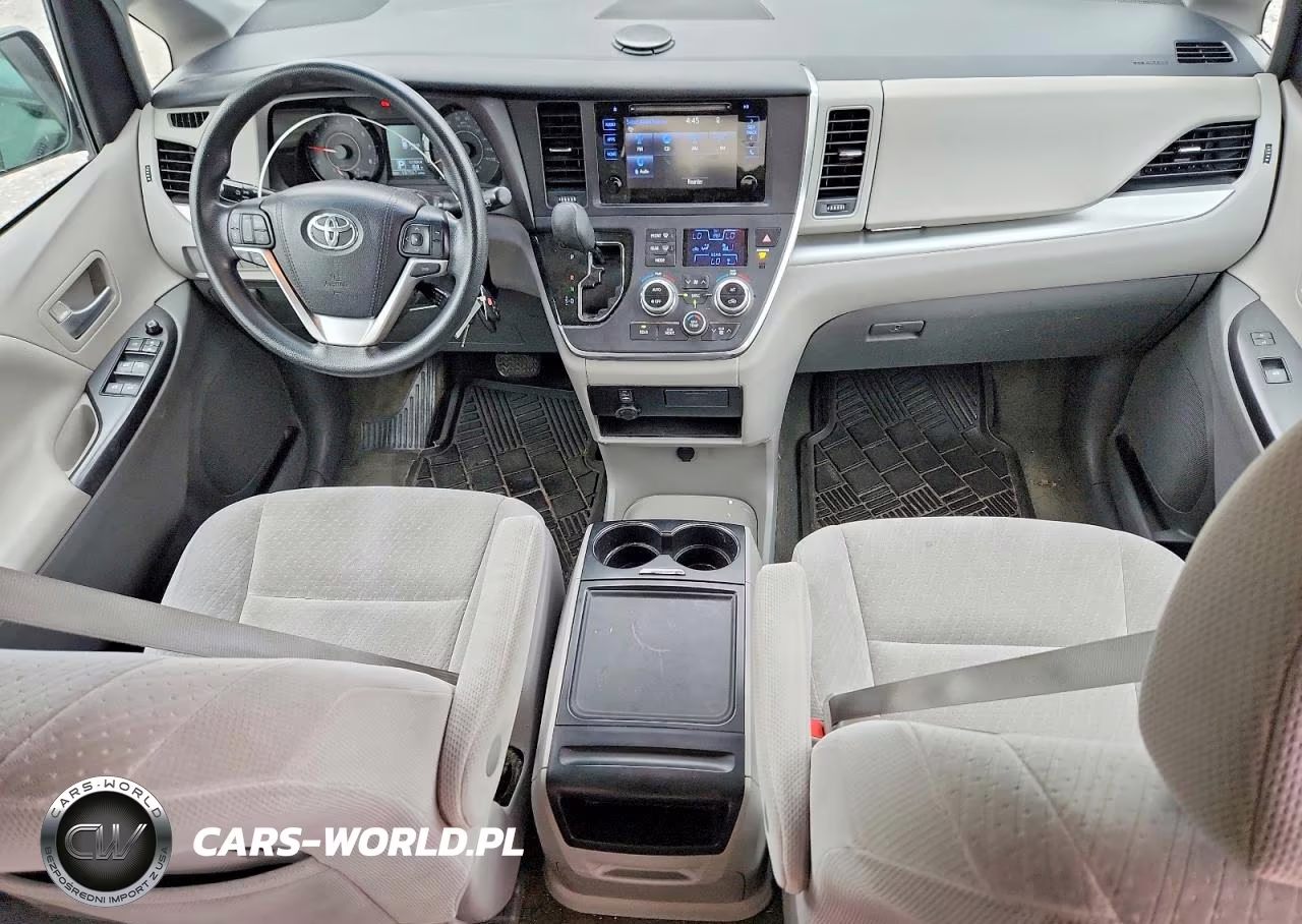 2017 Toyota Sienna Le VIN:5TDJZ3DC9HS179762 - 8