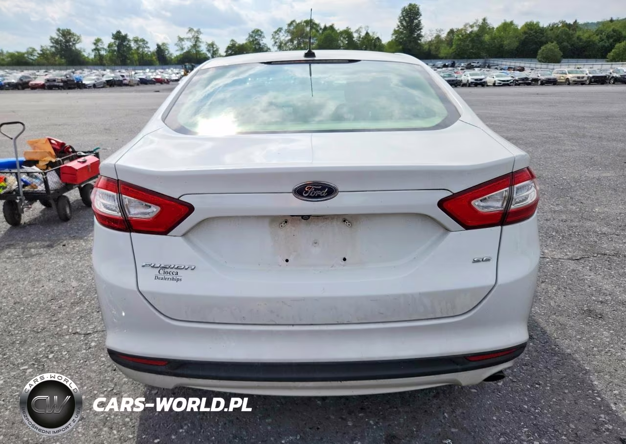2016 Ford Fusion Se VIN:3FA6P0H72GR261394 - 6