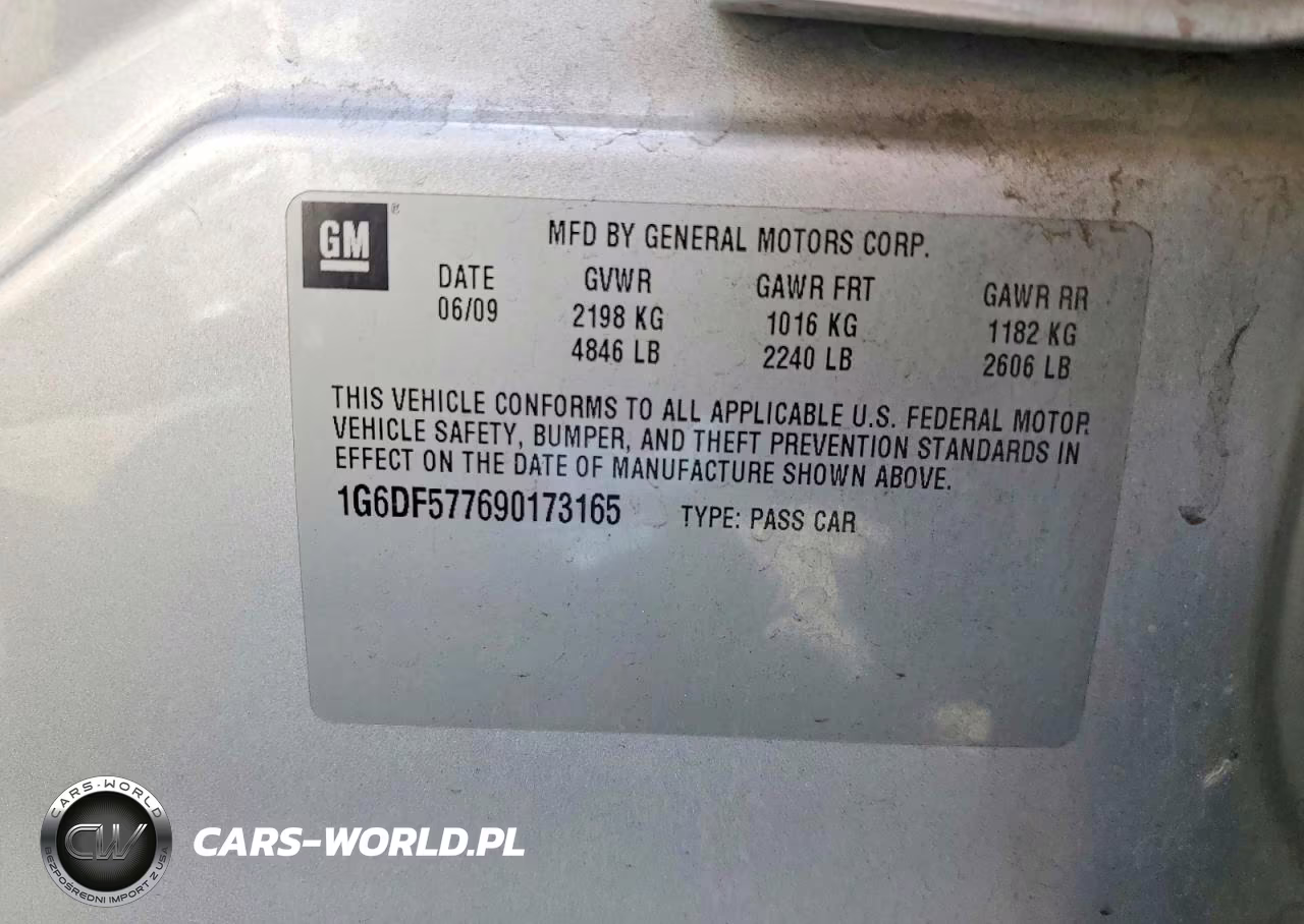 2009 Cadillac Cts VIN:1G6DF577690173165 - 12