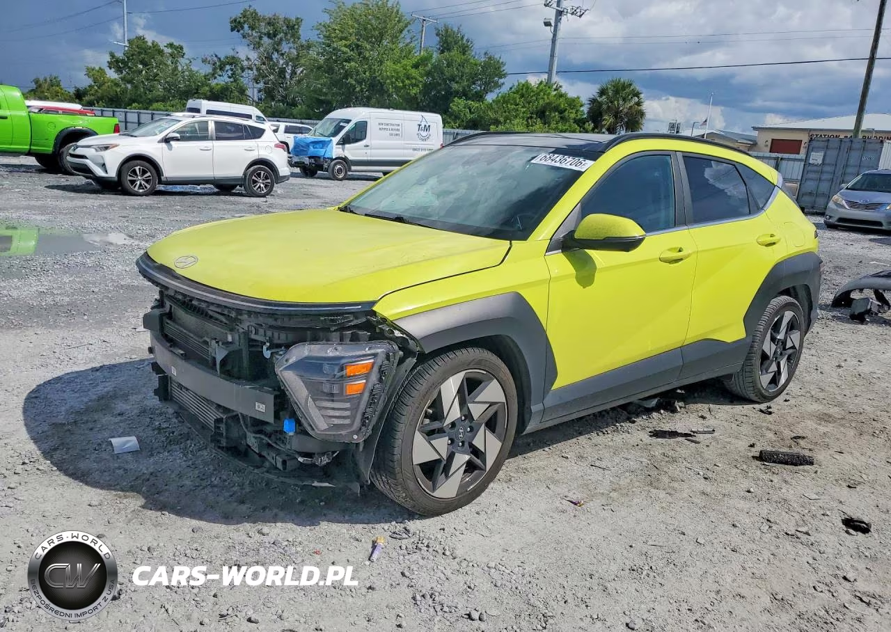 2024 Hyundai Kona Limited VIN:KM8HE3A3XRU039873 - 1