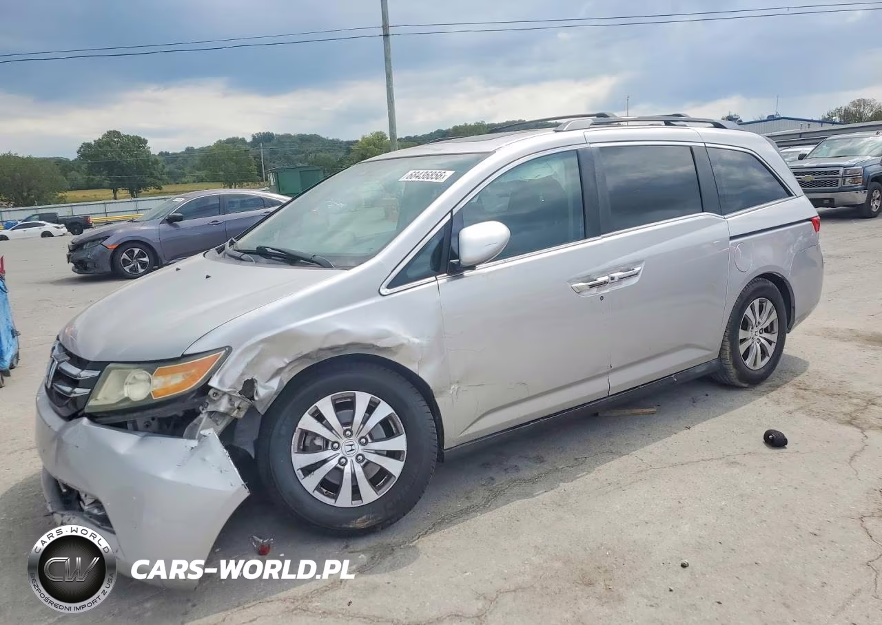2014 Honda Odyssey Exl VIN:5FNRL5H67EB134744 - 1