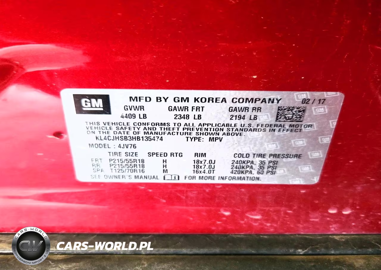 2017 Buick Encore Premium VIN:KL4CJHSB3HB135474 - 13