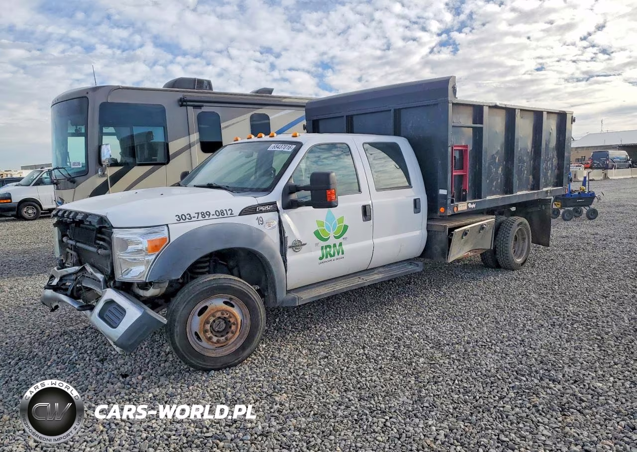 2011 Ford F550 Super Duty Dump Truck VIN:1FD0W5HT8BED04222 - 1