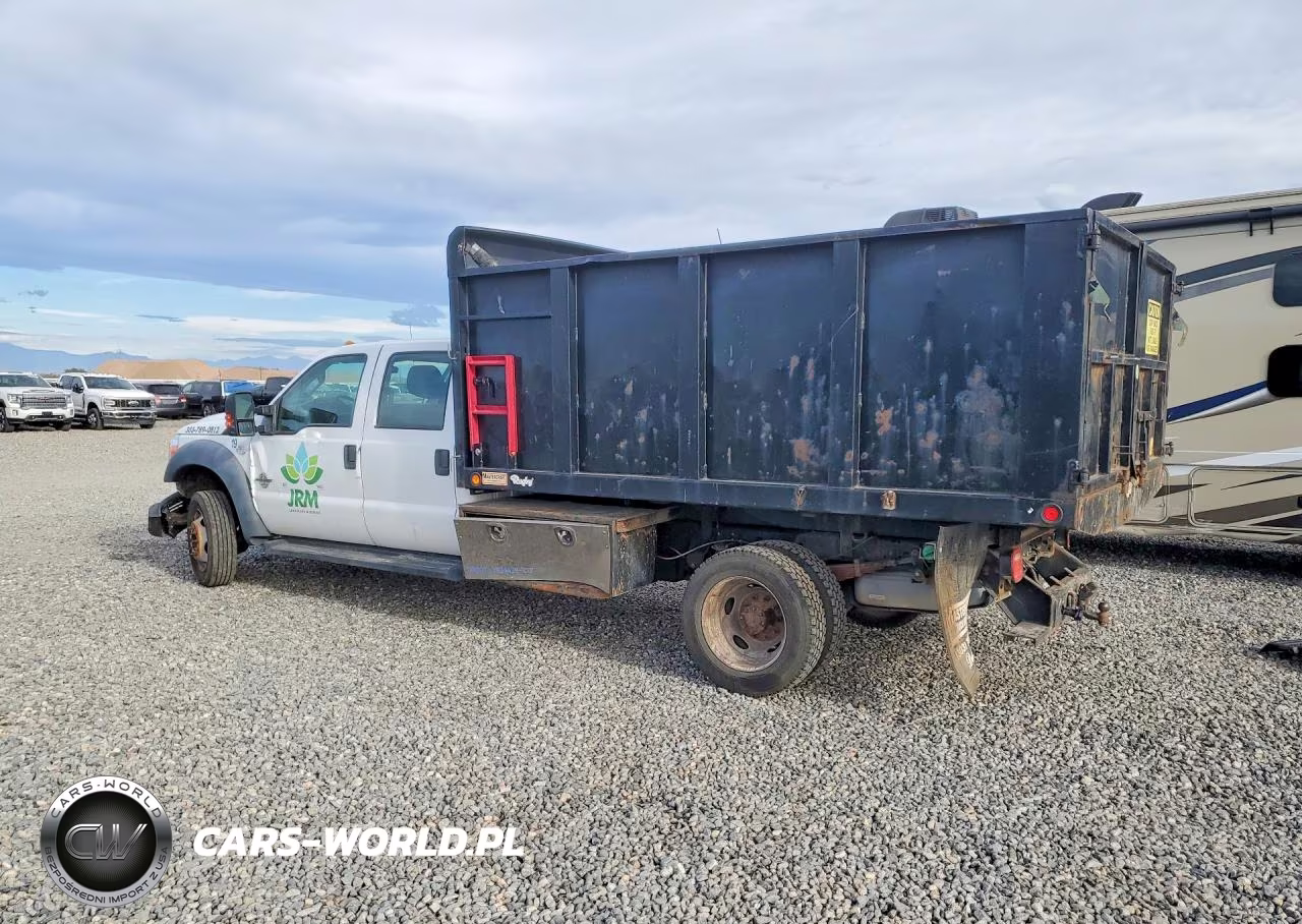 2011 Ford F550 Super Duty Dump Truck VIN:1FD0W5HT8BED04222 - 2
