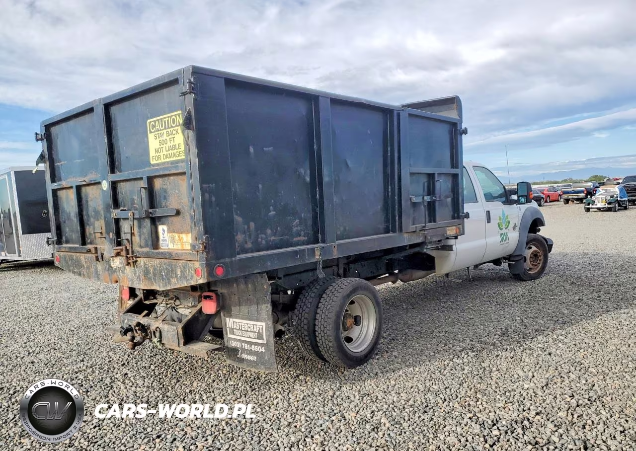 2011 Ford F550 Super Duty Dump Truck VIN:1FD0W5HT8BED04222 - 3