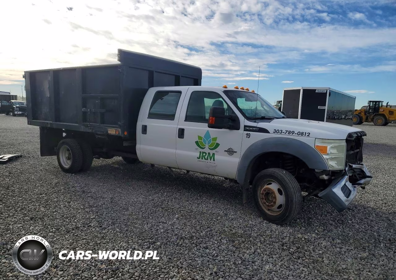 2011 Ford F550 Super Duty Dump Truck VIN:1FD0W5HT8BED04222 - 4