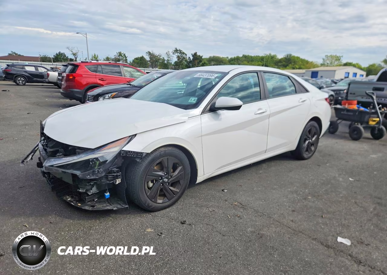 2022 Hyundai Elantra Sel VIN:5NPLS4AG5NH055662 - 1
