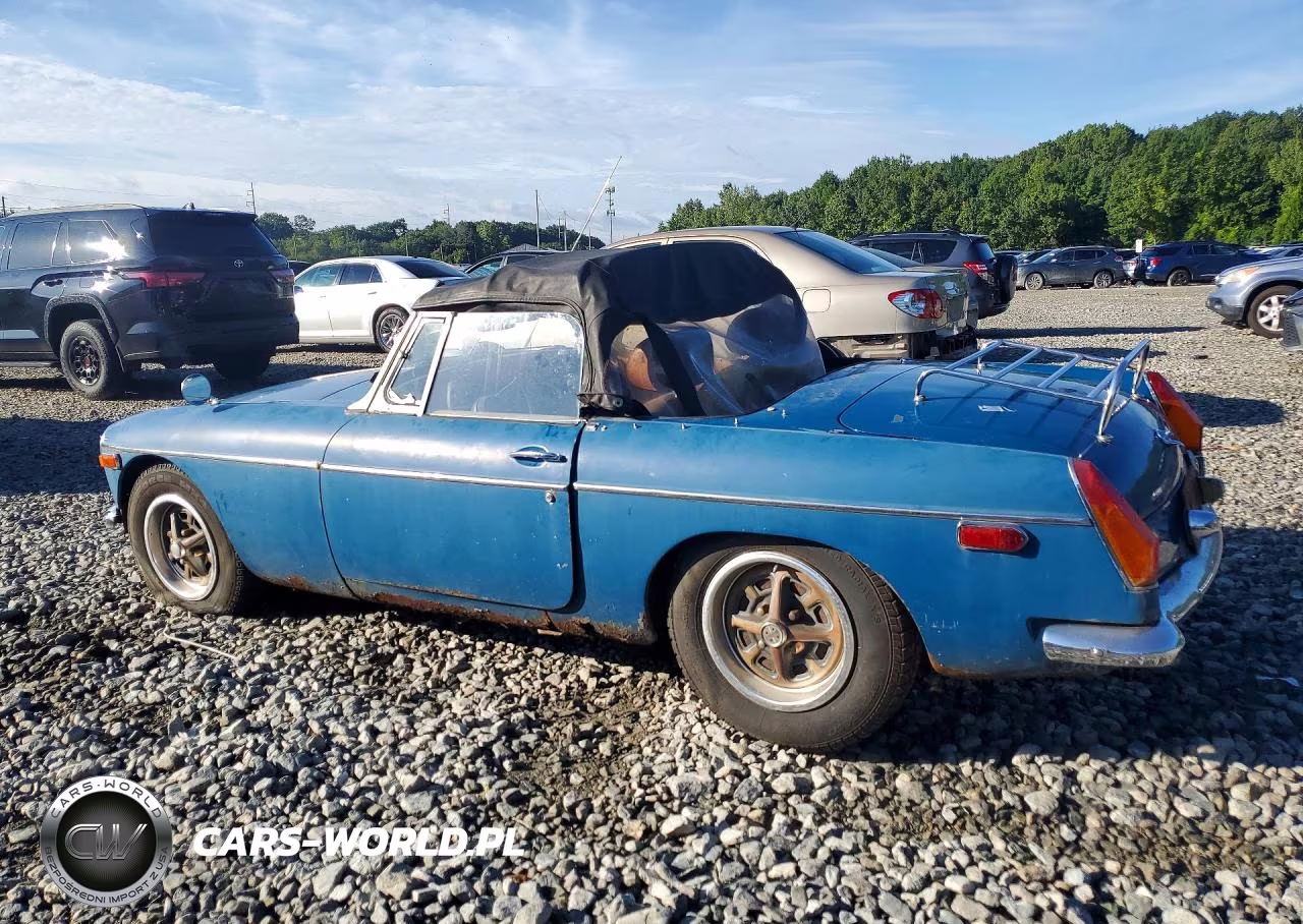 1974 Mg Mgb VIN:GHN5UE352533G - 2