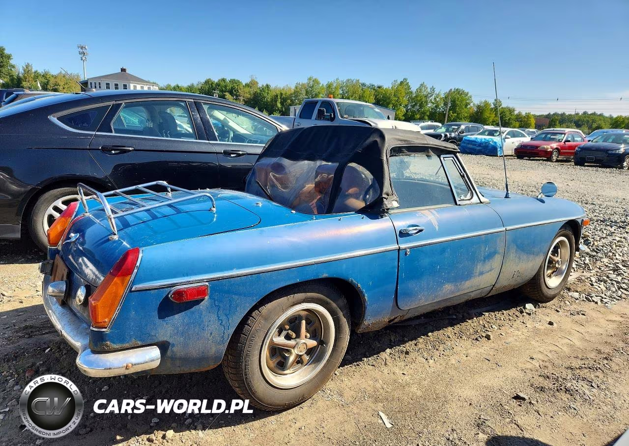 1974 Mg Mgb VIN:GHN5UE352533G - 3