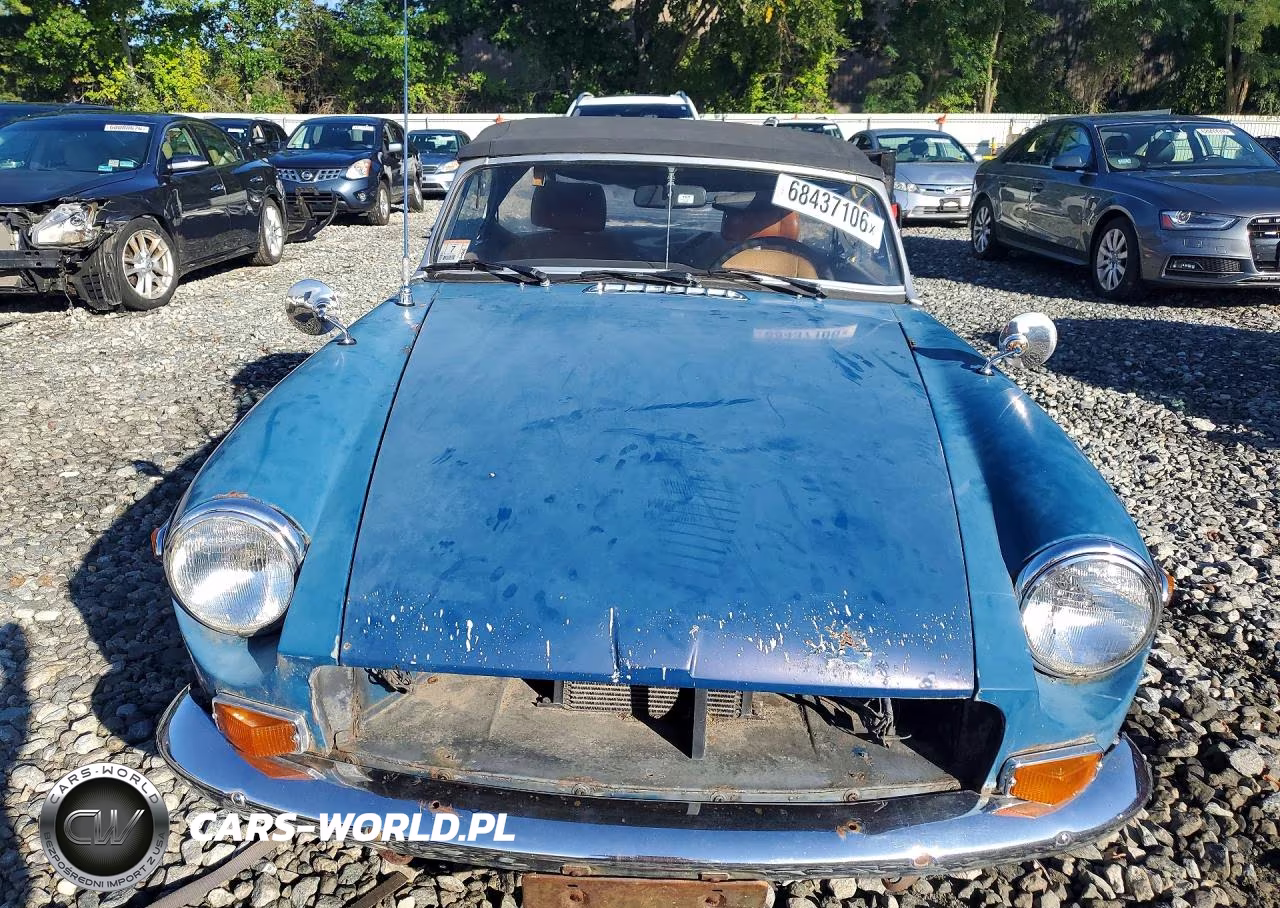 1974 Mg Mgb VIN:GHN5UE352533G - 5