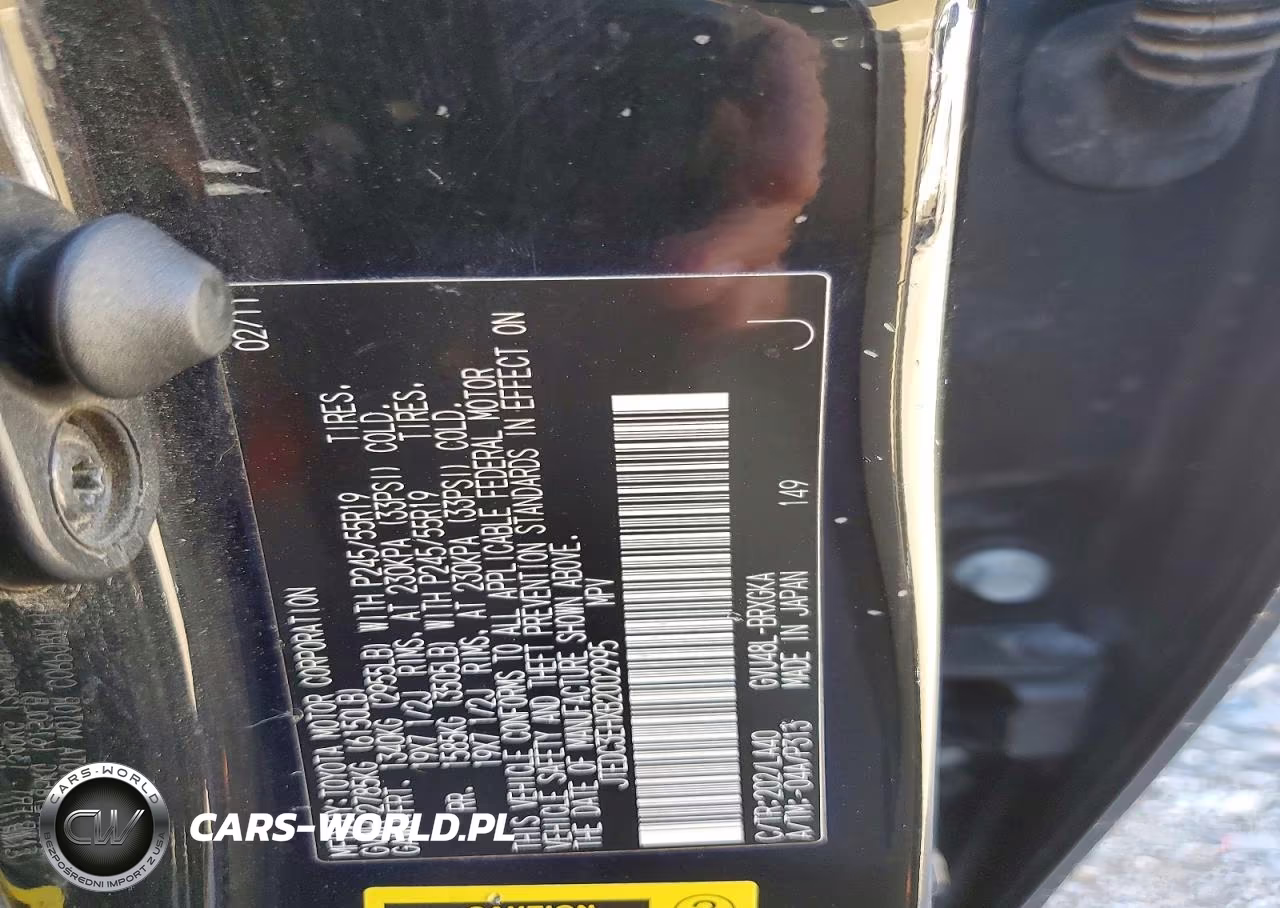 2011 Toyota Highlander Hybrid Limited VIN:JTEDC3EHXB2002995 - 13