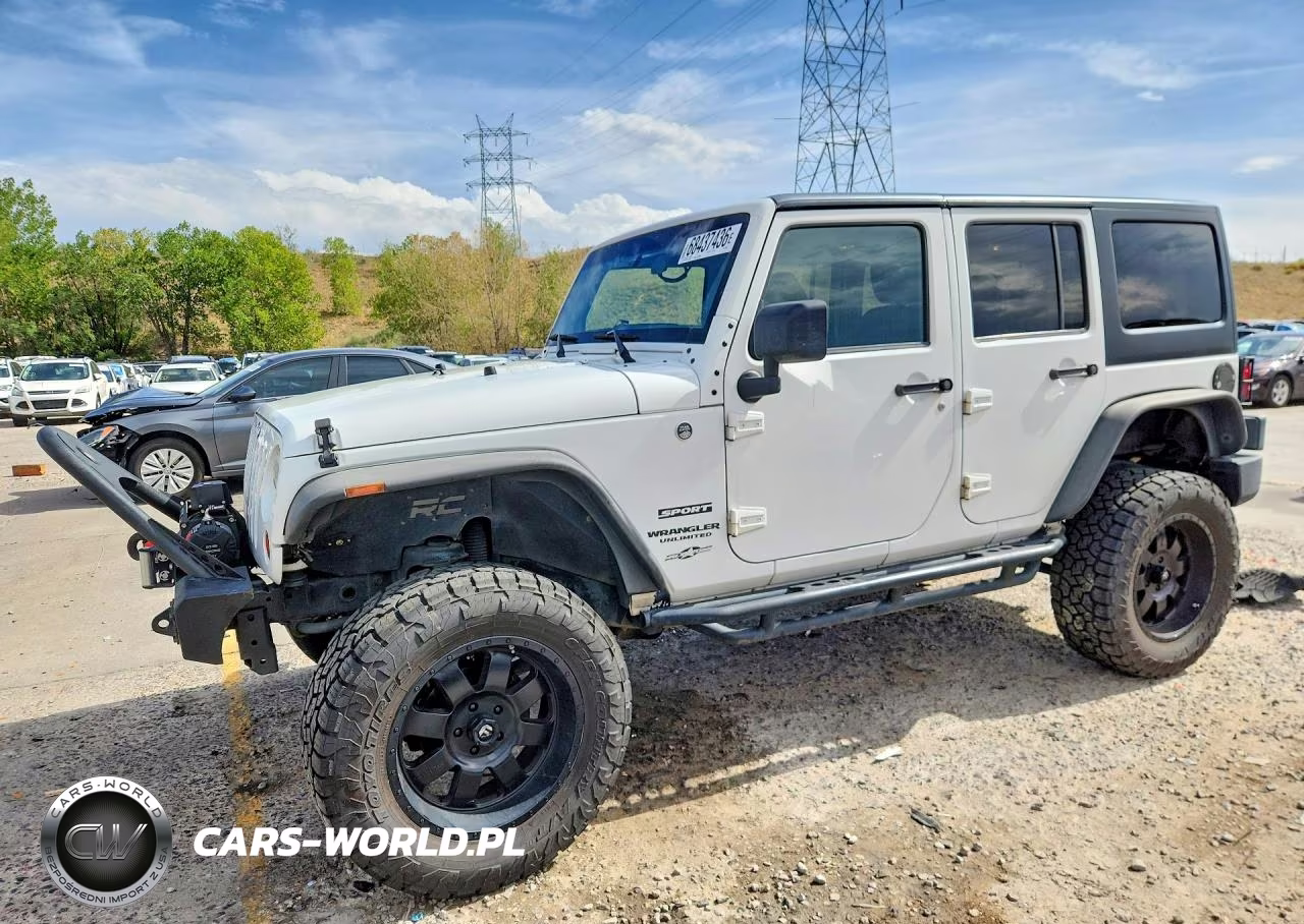 2012 Jeep Wrangler Unlimited Sport VIN:1C4BJWDG4CL282887 - 1