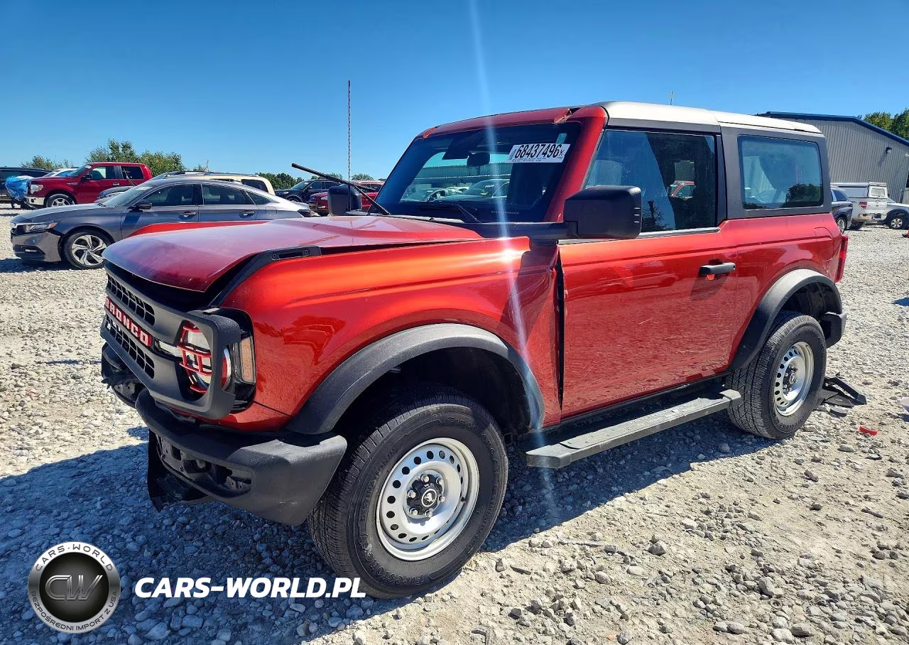 2022 Ford Bronco Base VIN:1FMDE5AP1NLB09516 - 1