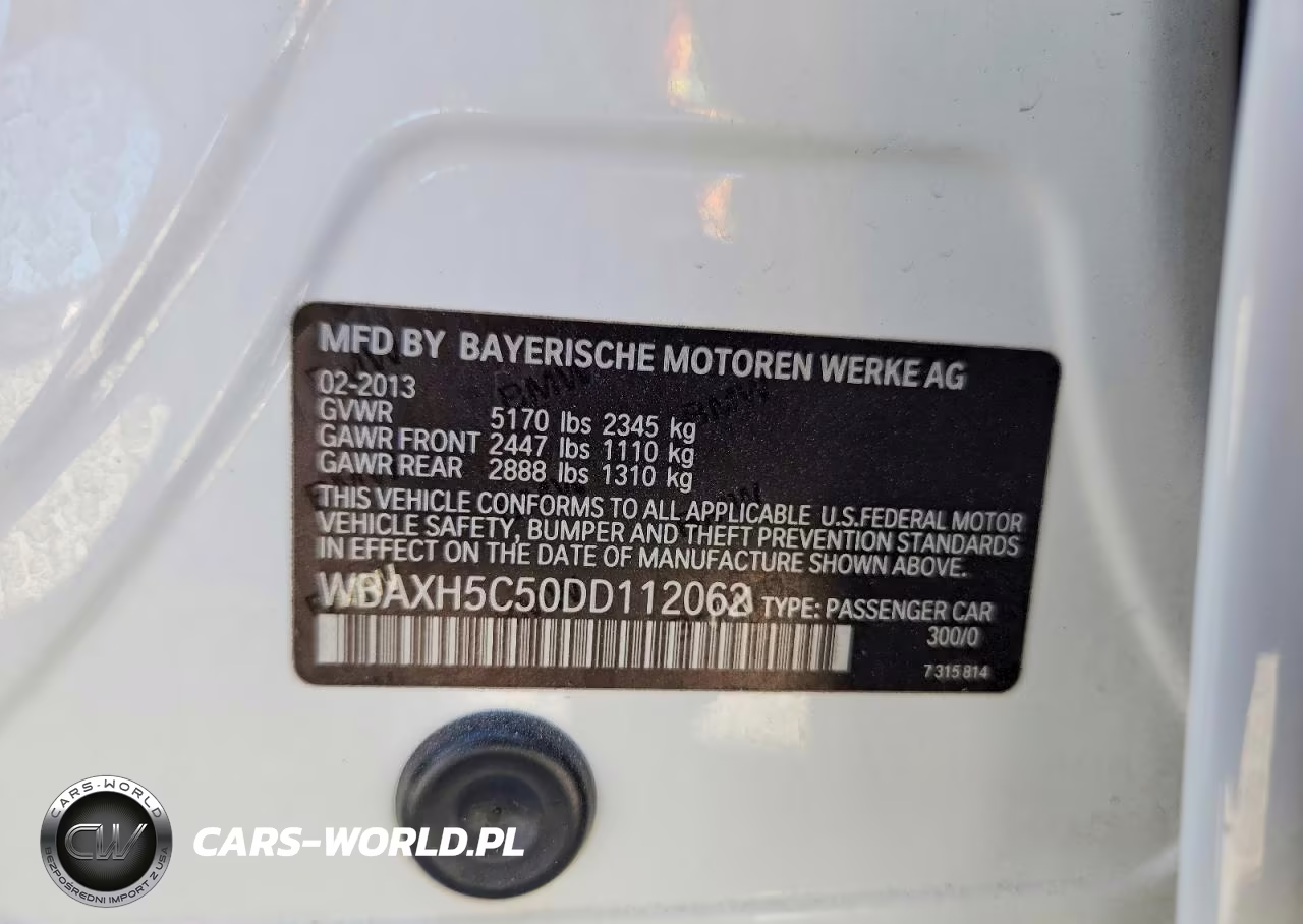 2013 BMW 528 Xi VIN:WBAXH5C50DD112062 - 12
