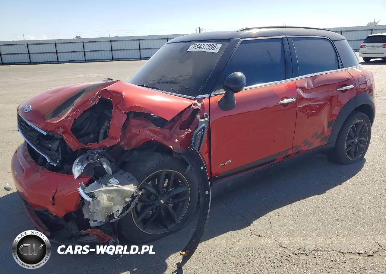 2013 Mini Cooper S Countryman VIN:WMWZC5C51DWP30194 - 1
