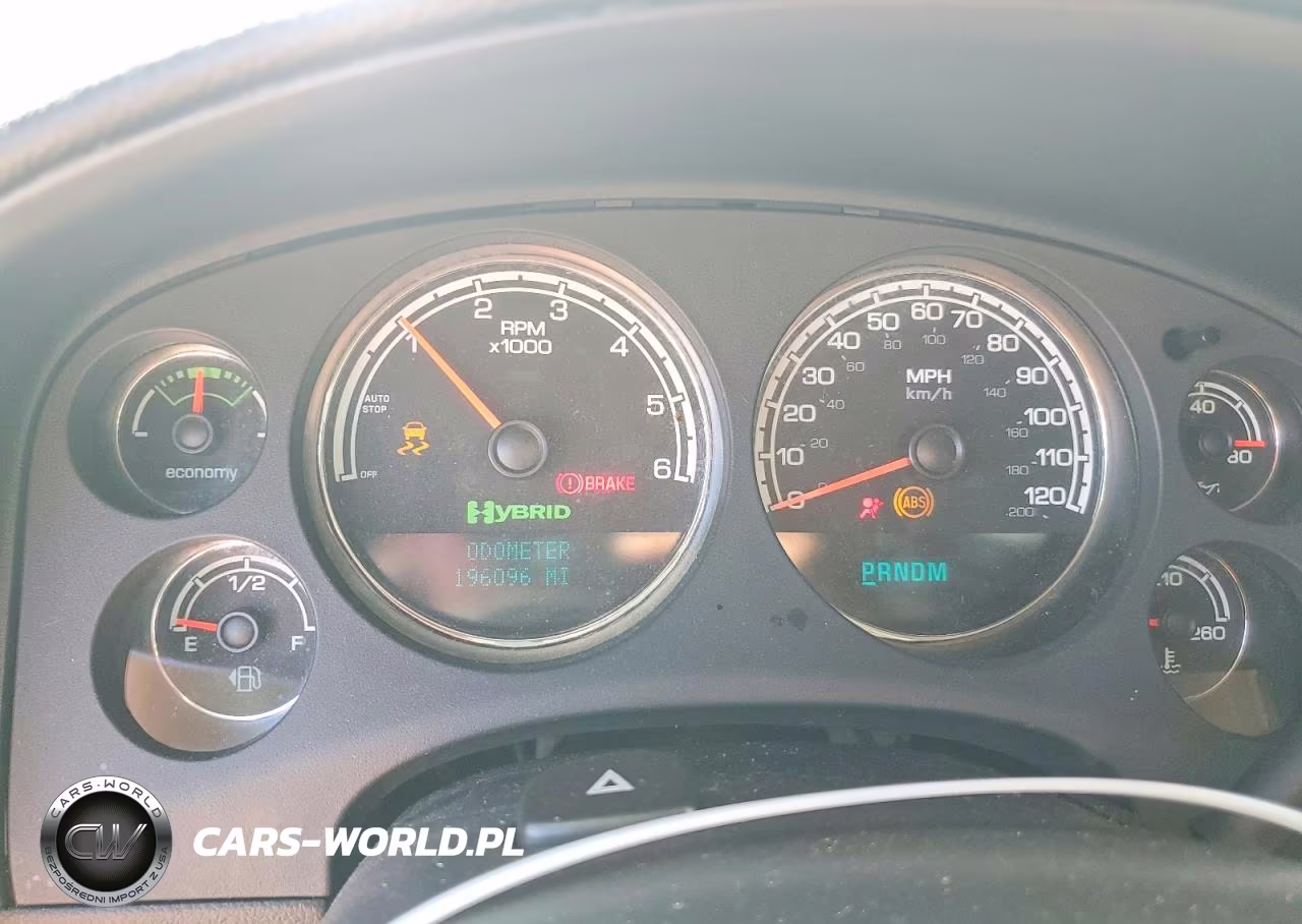 2008 GMC Yukon Hybrid VIN:1GKFK13528R215649 - 9