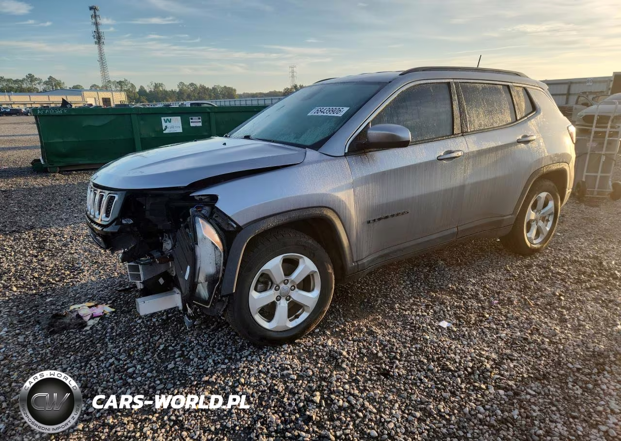 2019 Jeep Compass Latitude VIN:3C4NJCBB9KT655024 - 1