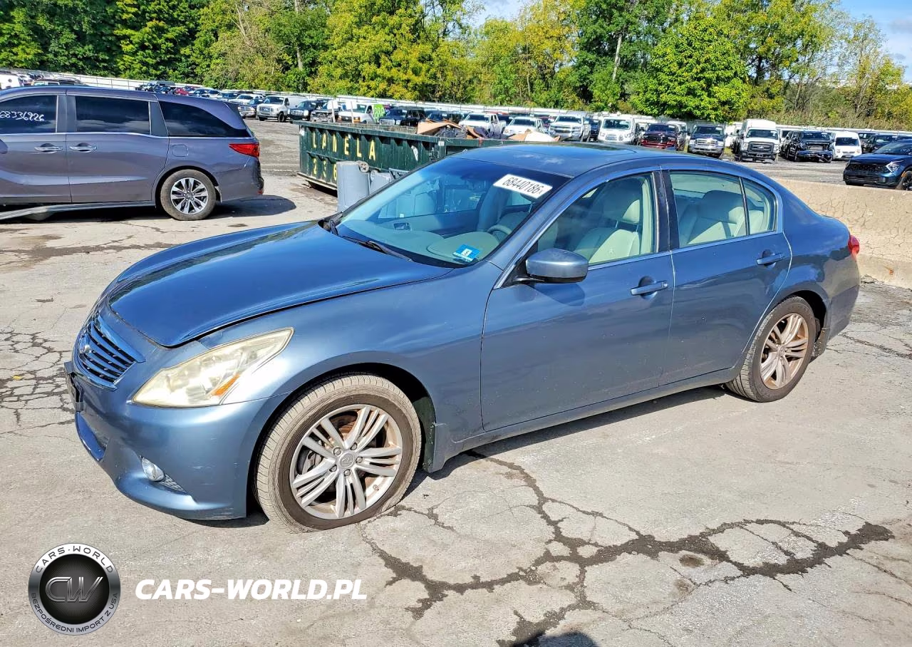 2010 Infi G37 Sedan VIN:JN1CV6AR6AM460517 - 1