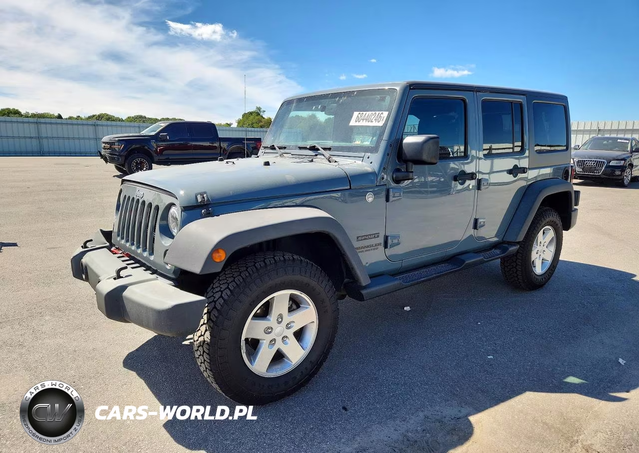 2014 Jeep Wrangler Unlimited Sport VIN:1C4BJWDG4EL116775 - 1