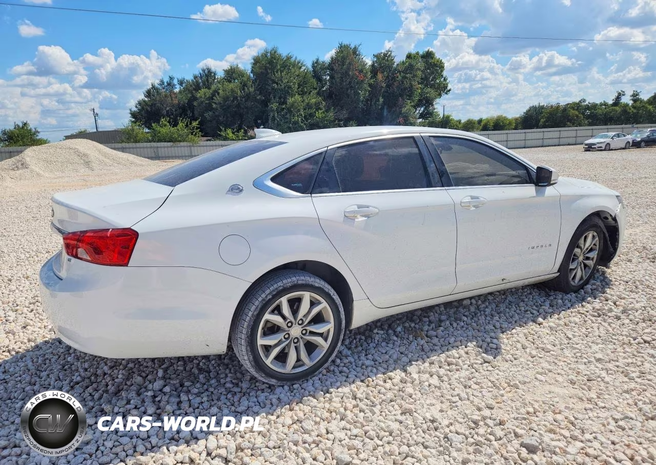 2017 Chevrolet Impala Lt VIN:2G1105S31H9160889 - 3